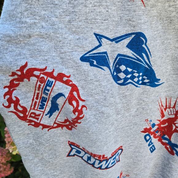 New Girl Order Sport Graphic Print Gray Hoodie size 8 Bad Sport We Bite - Picture 4 of 13